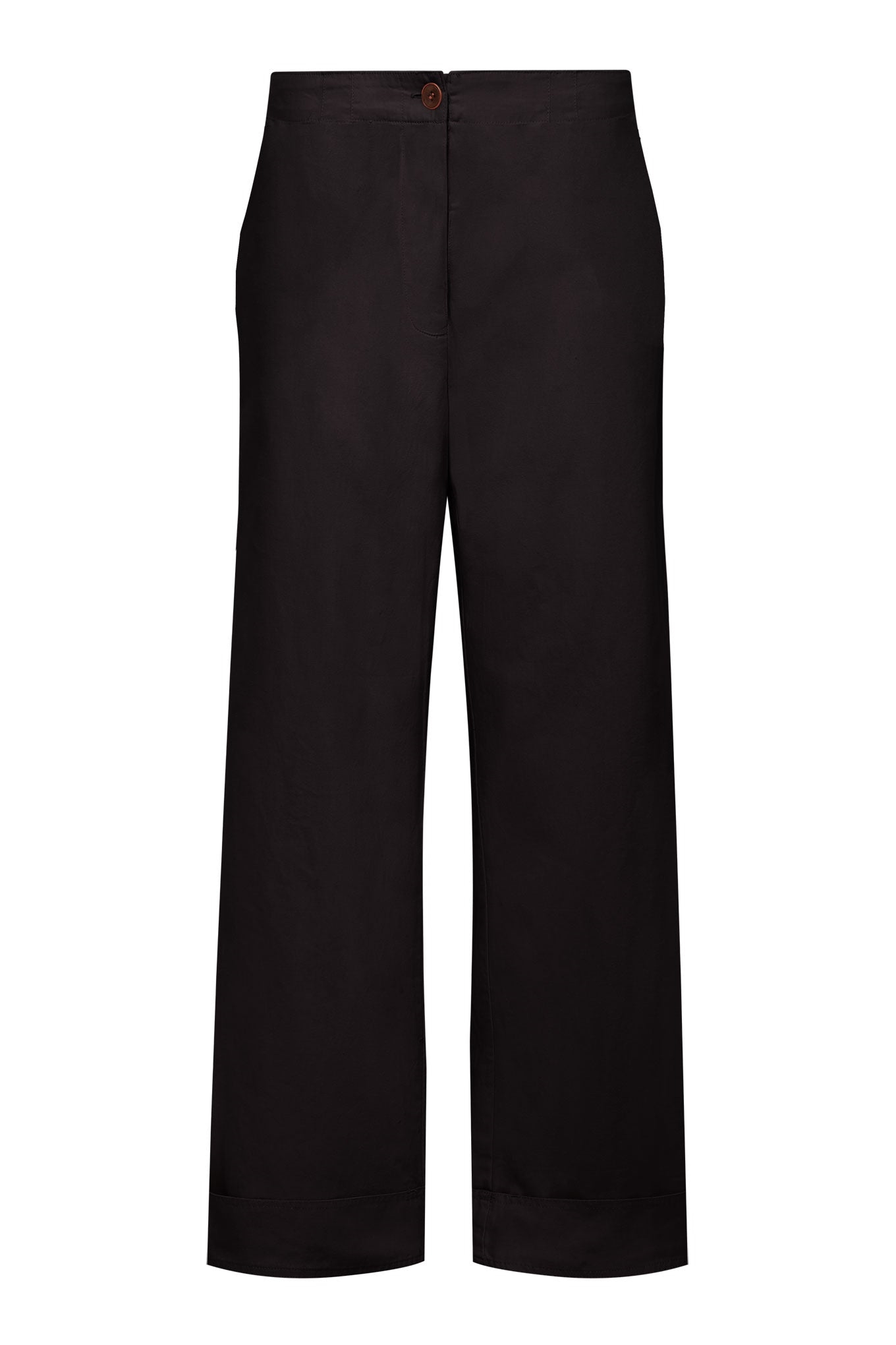 KOMODO Damen vegan Hose Tansy Schwarz