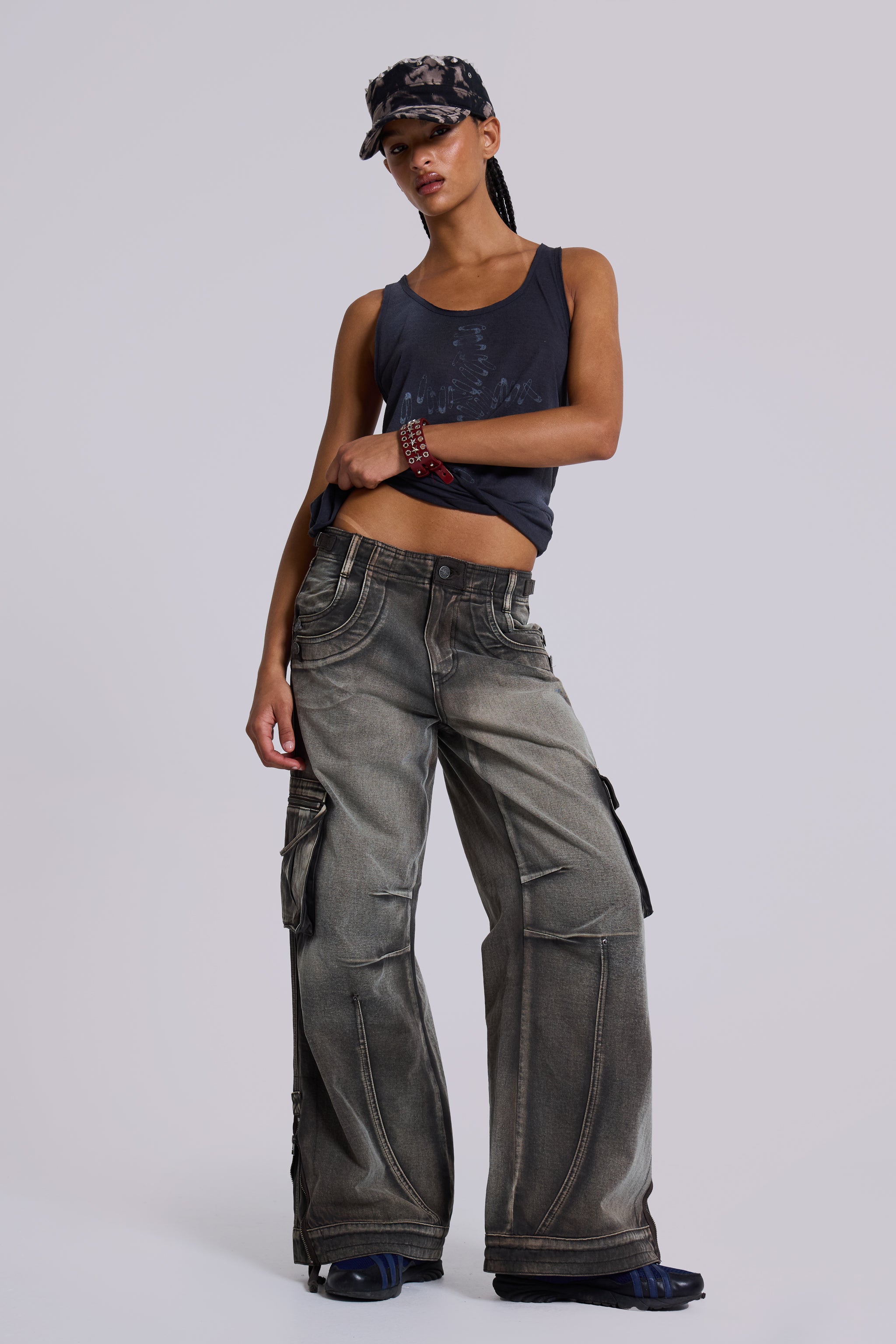 Jaded London Faded Trooper Cargo