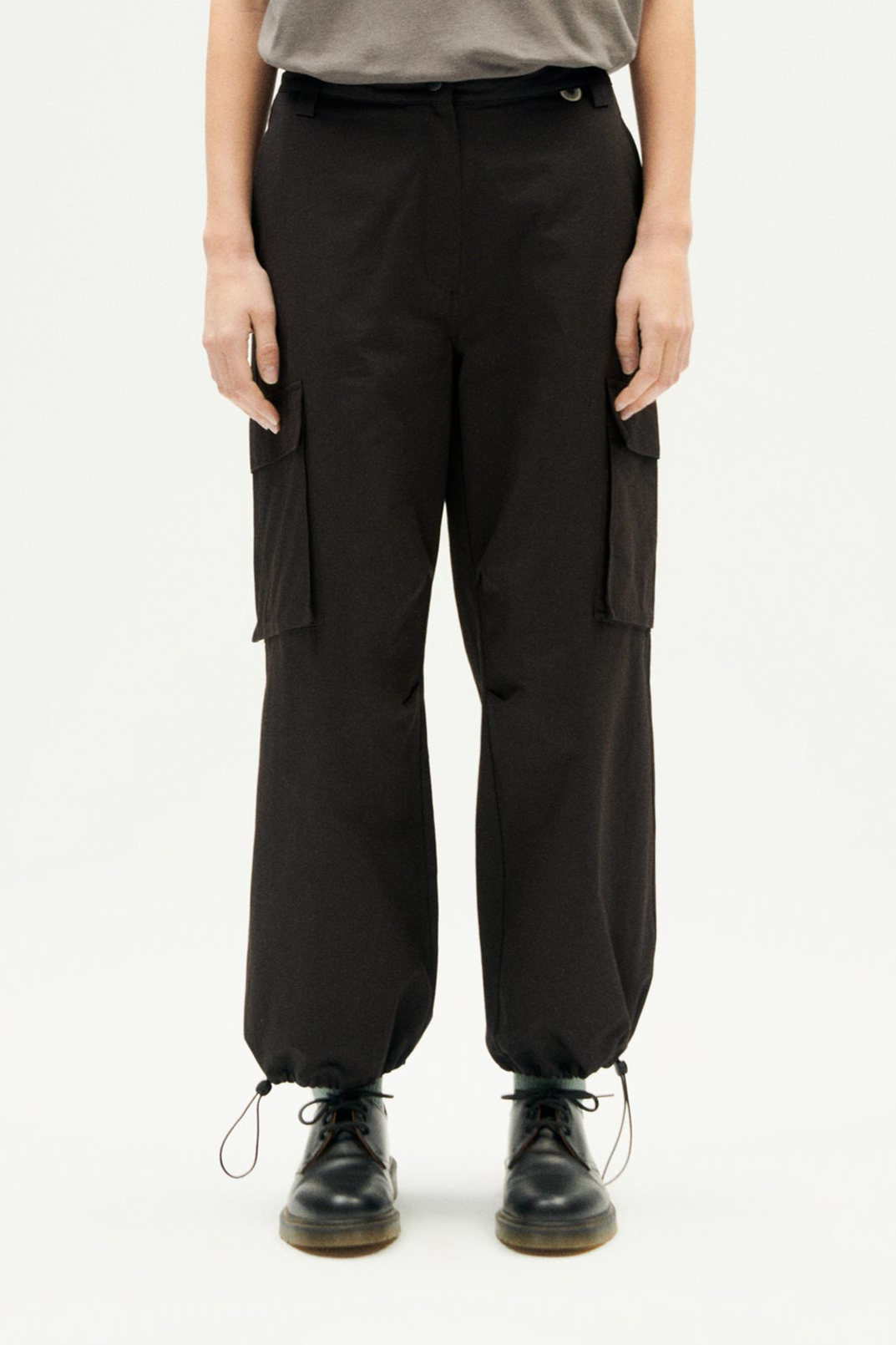 Thinking mu Damen vegan Hose Val Black