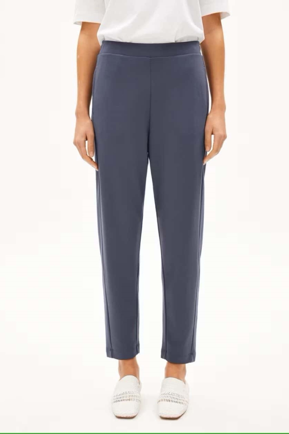 ARMEDANGELS Damen vegan Hose Magdalena Grau