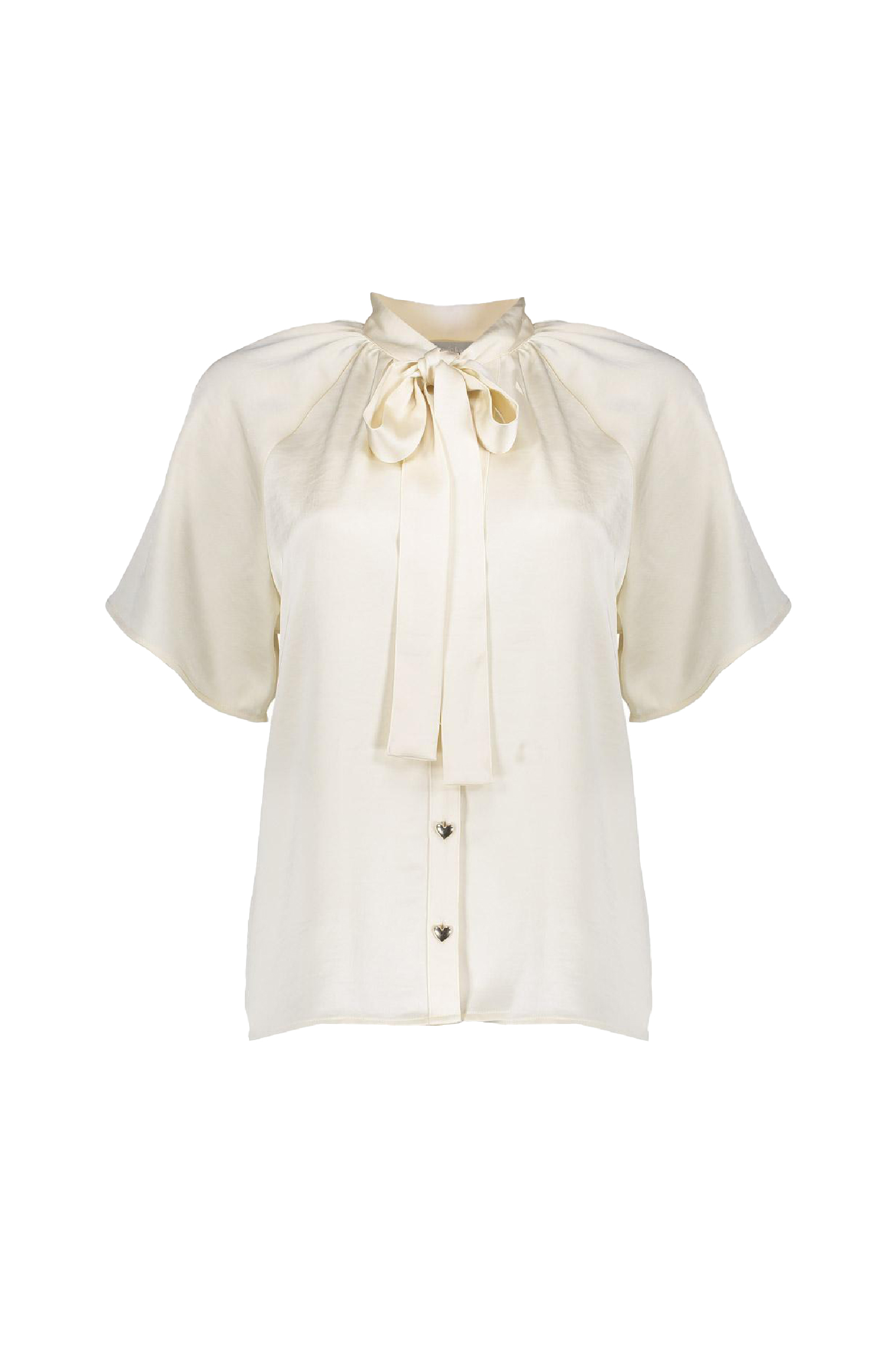 Geisha 53072-14 blouse satin h bow