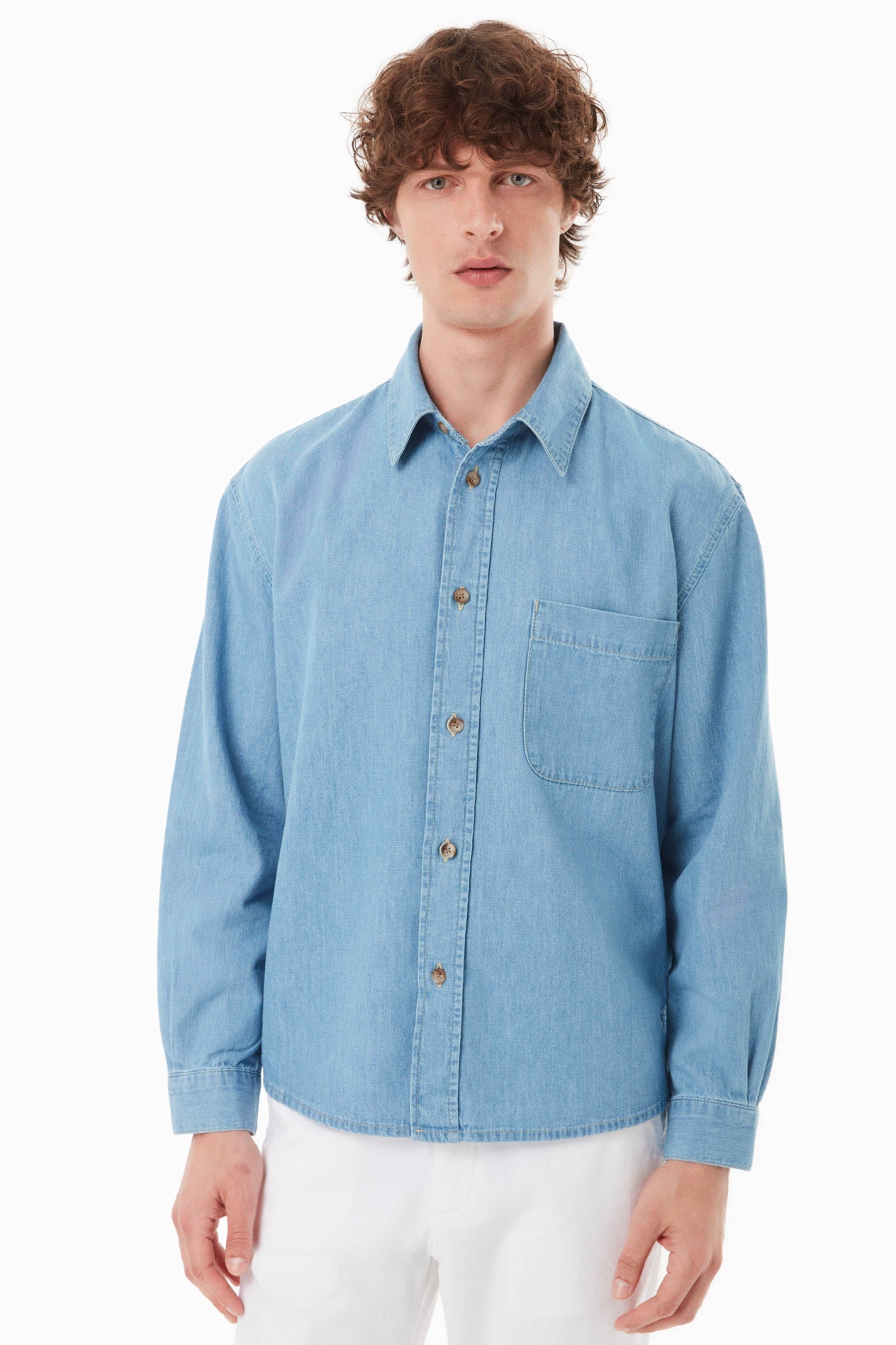 ORGANICATION Herren vegan Shirt Blau