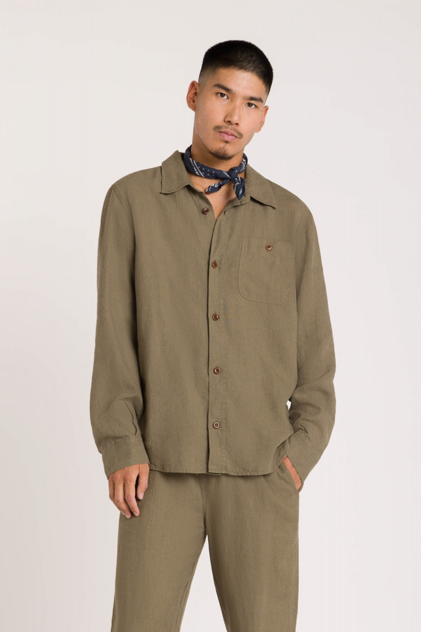 Kings Of Indigo Herren vegan Shirt Juntoku Bungee Cord GrÃ¼n