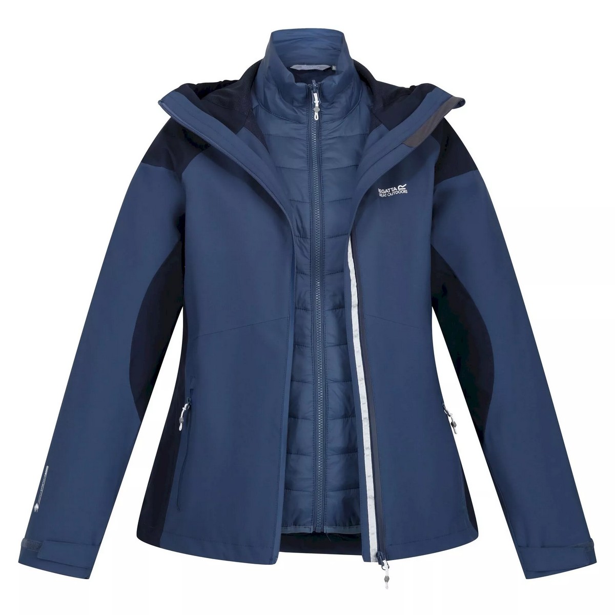 Regatta Dames wentwood vii 2 in 1 waterdichte jas
