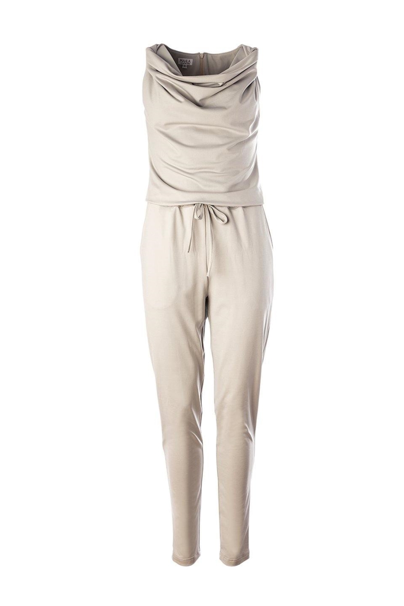 MAHLA Damen vegan Overall Iona Grau
