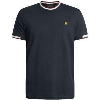 Lyle & Scott T-shirt Korte Mouw Lyle & Scott Half gekanteld T-shirt