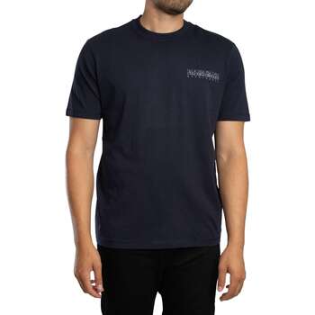 Napapijri T-shirt Korte Mouw  Turrach Back Graphic T-shirt