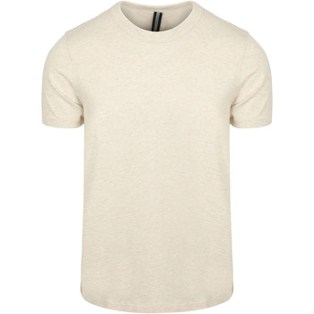 Profuomo T-shirt  T-Shirt Ecru Melange