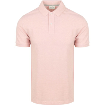 Profuomo T-shirt  Piqué Poloshirt Lichtroze