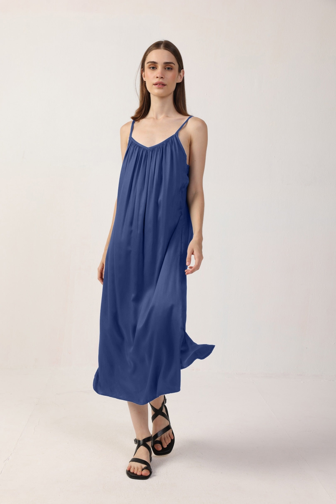 Neu Nomads Damen vegan Kleid Adele Bluejay