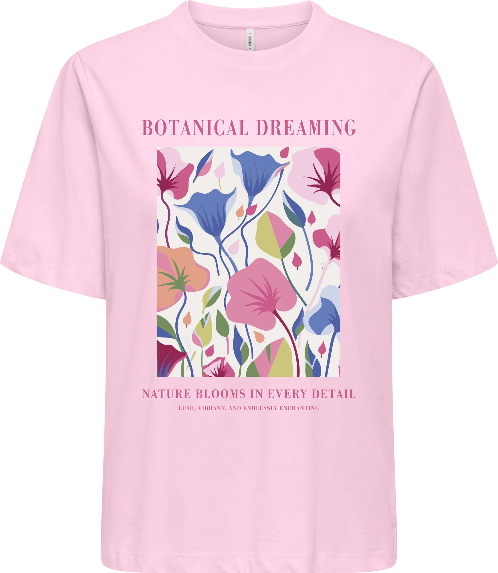 Only Onltrudy s/s boxy tee cs jrs cherry blossom/botan
