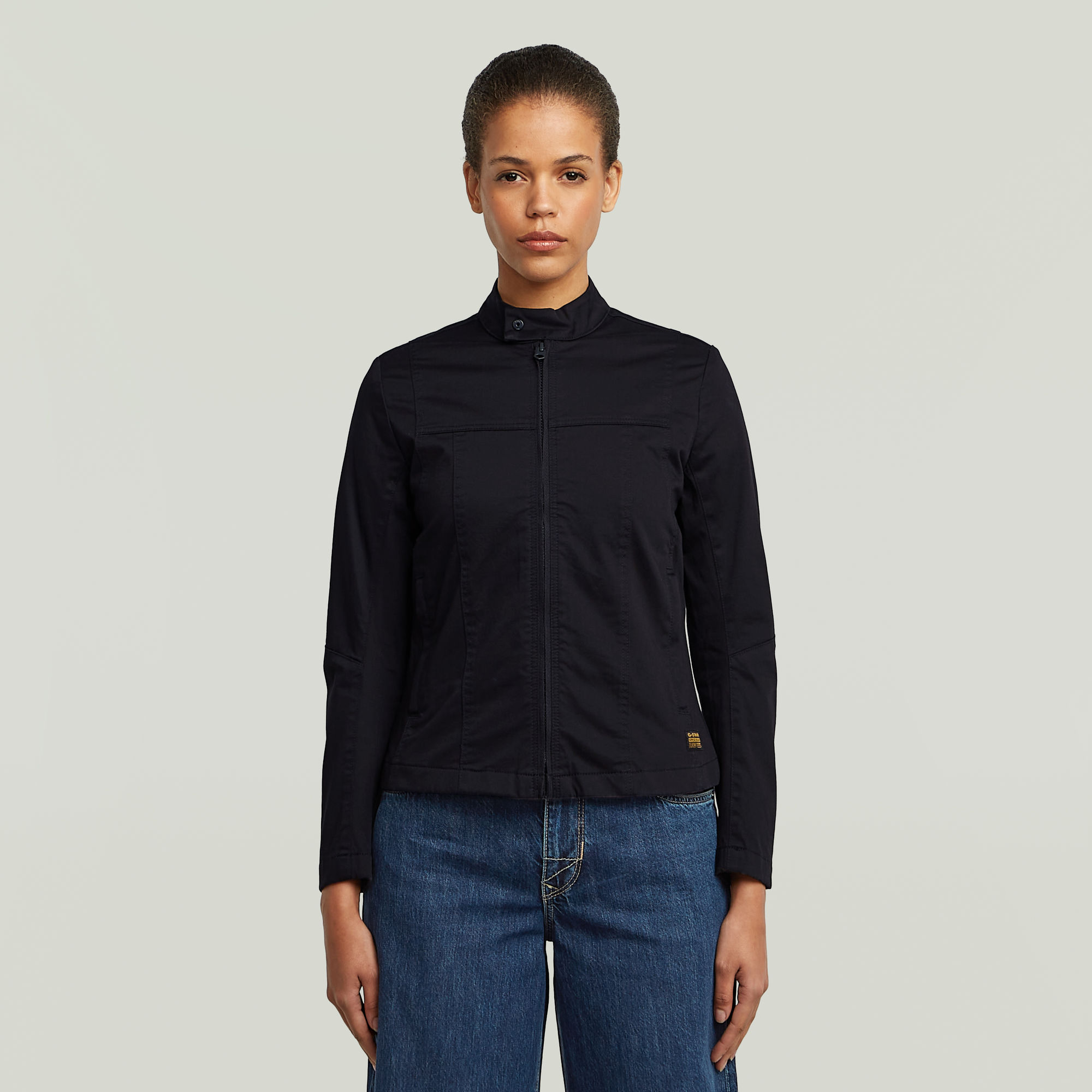 G-Star RAW Biker Overshirt - Zwart - Dames