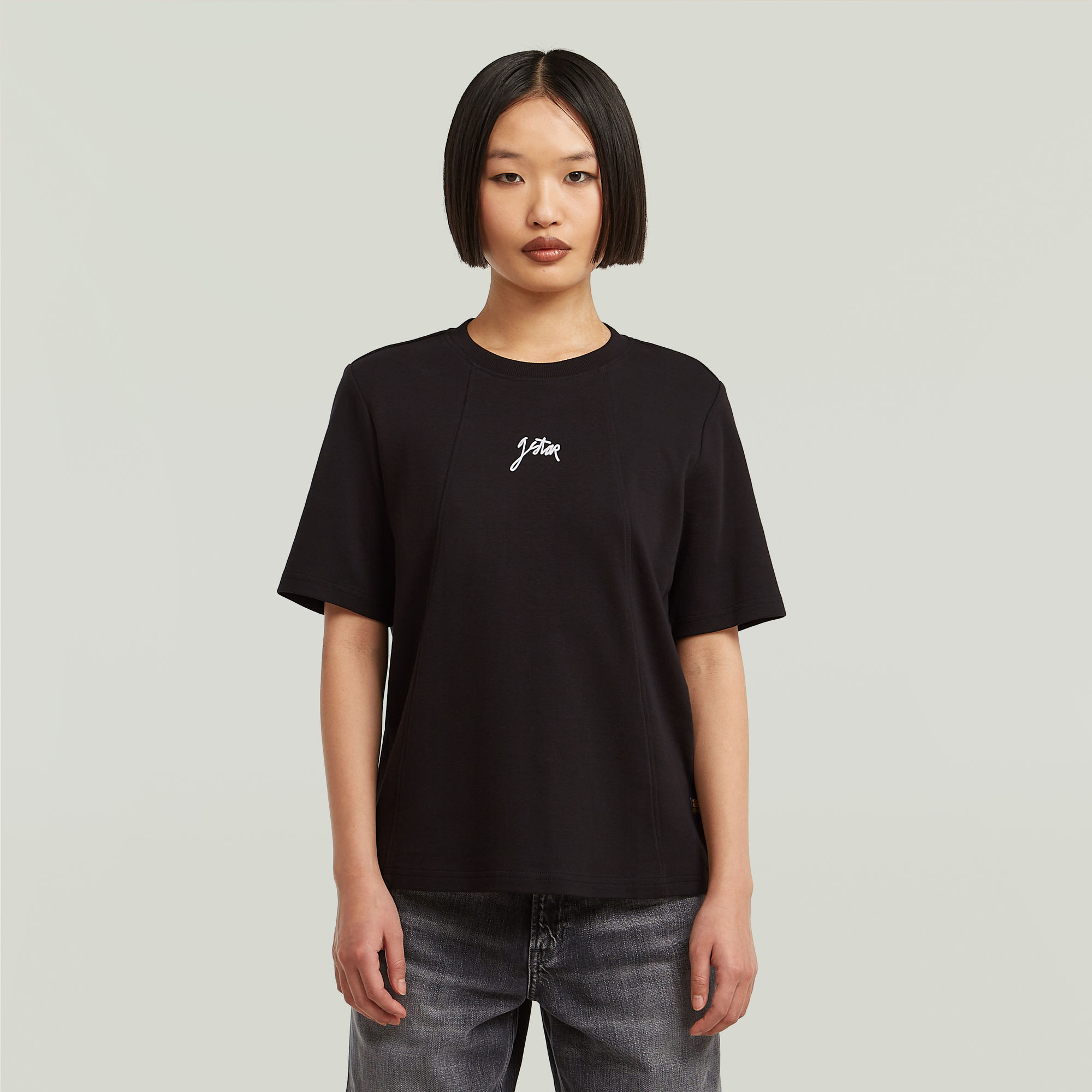 G-Star RAW Script T-shirt - Zwart - Dames