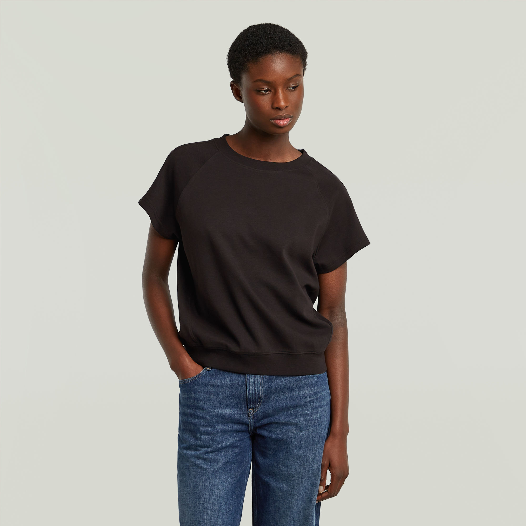 G-Star RAW Raglan T-shirt - Zwart - Dames