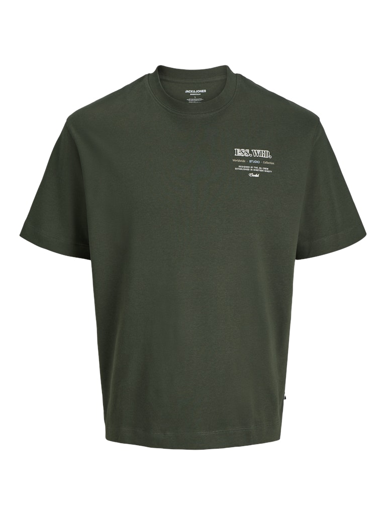 Jack & Jones Jjeurban edge studio tee ss o-neck noos donker