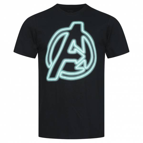 Lizenz AVENGERS MARVEL Neon Heren T-shirt FCMTS019BLK