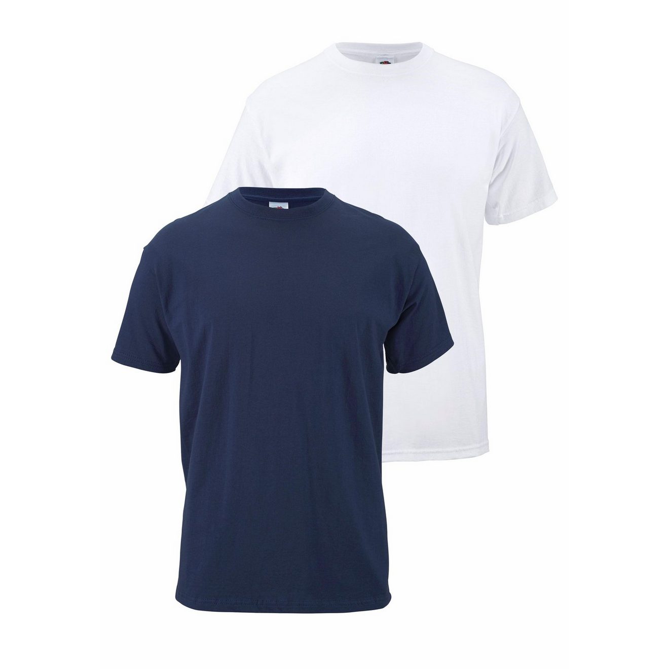 Fruit of the Loom T-shirt van puur katoen (set, 2-delig)