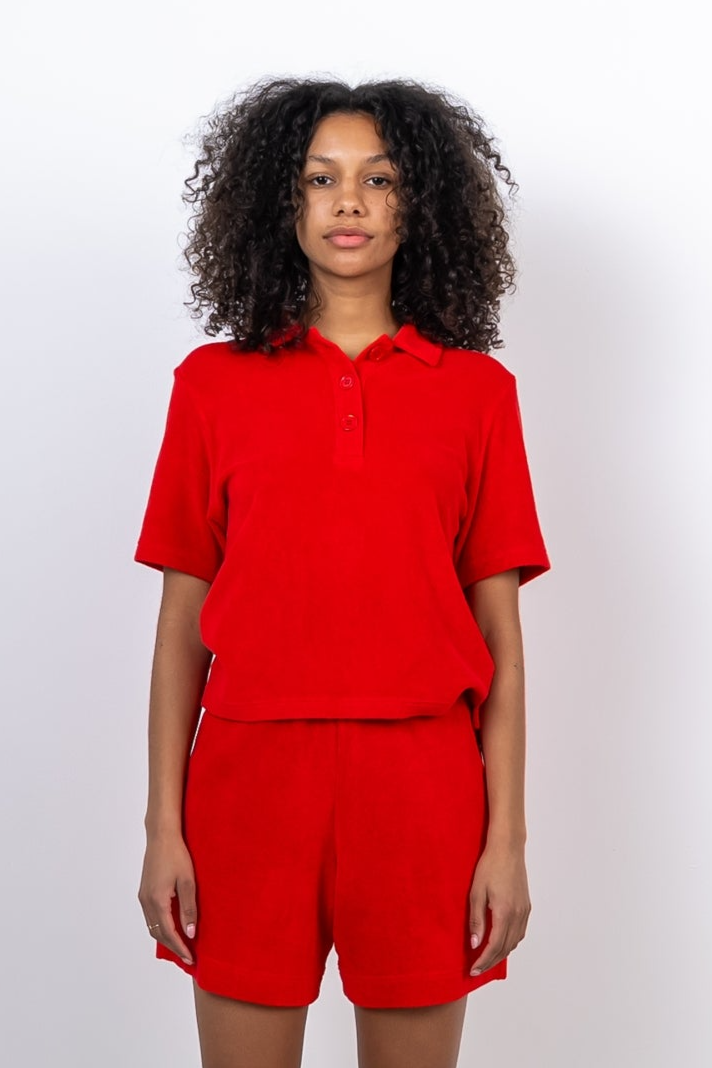 Alchemist Damen vegan Oberteil Kerria Rot