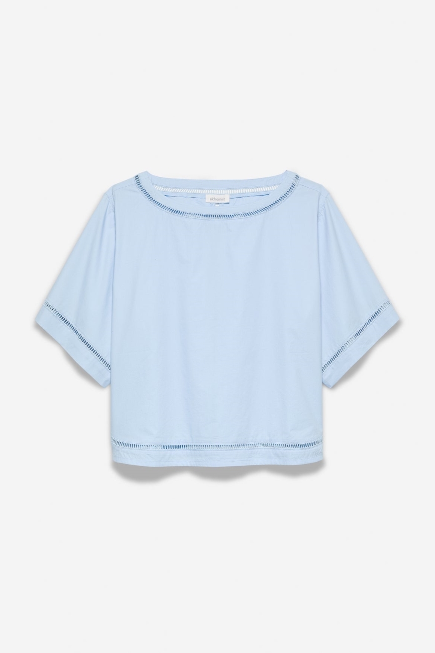 Alchemist Damen vegan Top Lotus Dream Blue