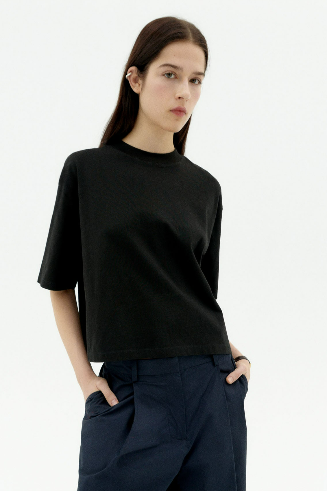 Thinking mu Damen vegan T-Shirt Lena Schwarz