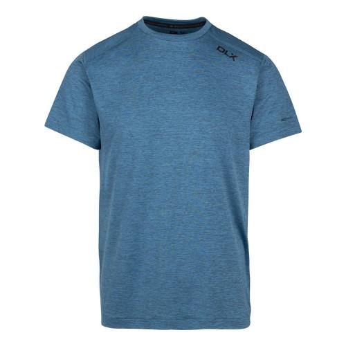 Trespass Mens Doyle DLX Marl T-Shirt XS bondi blauwe kleur