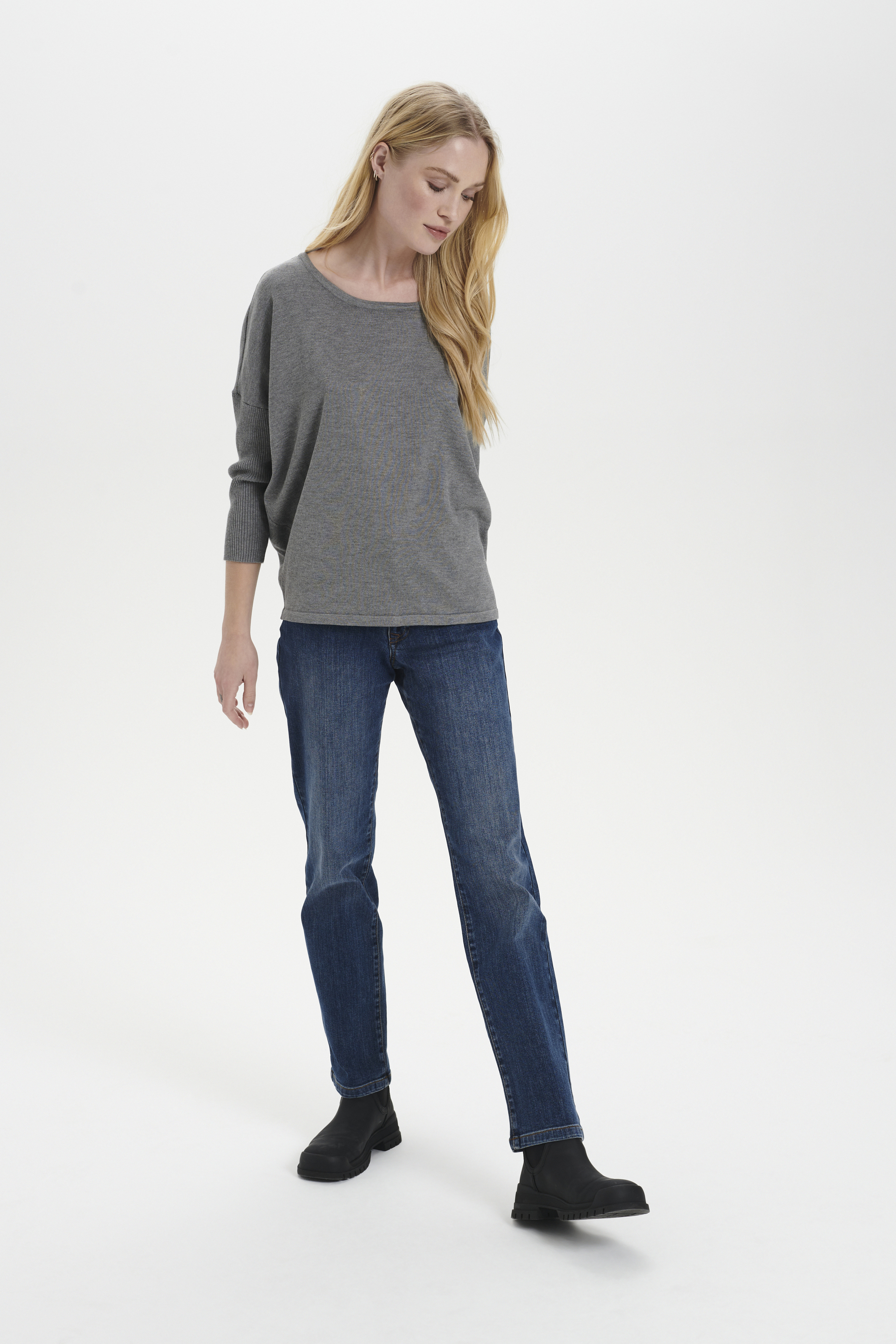 Saint Tropez Trui met ronde hals A2561, MilaSZ R-Neck