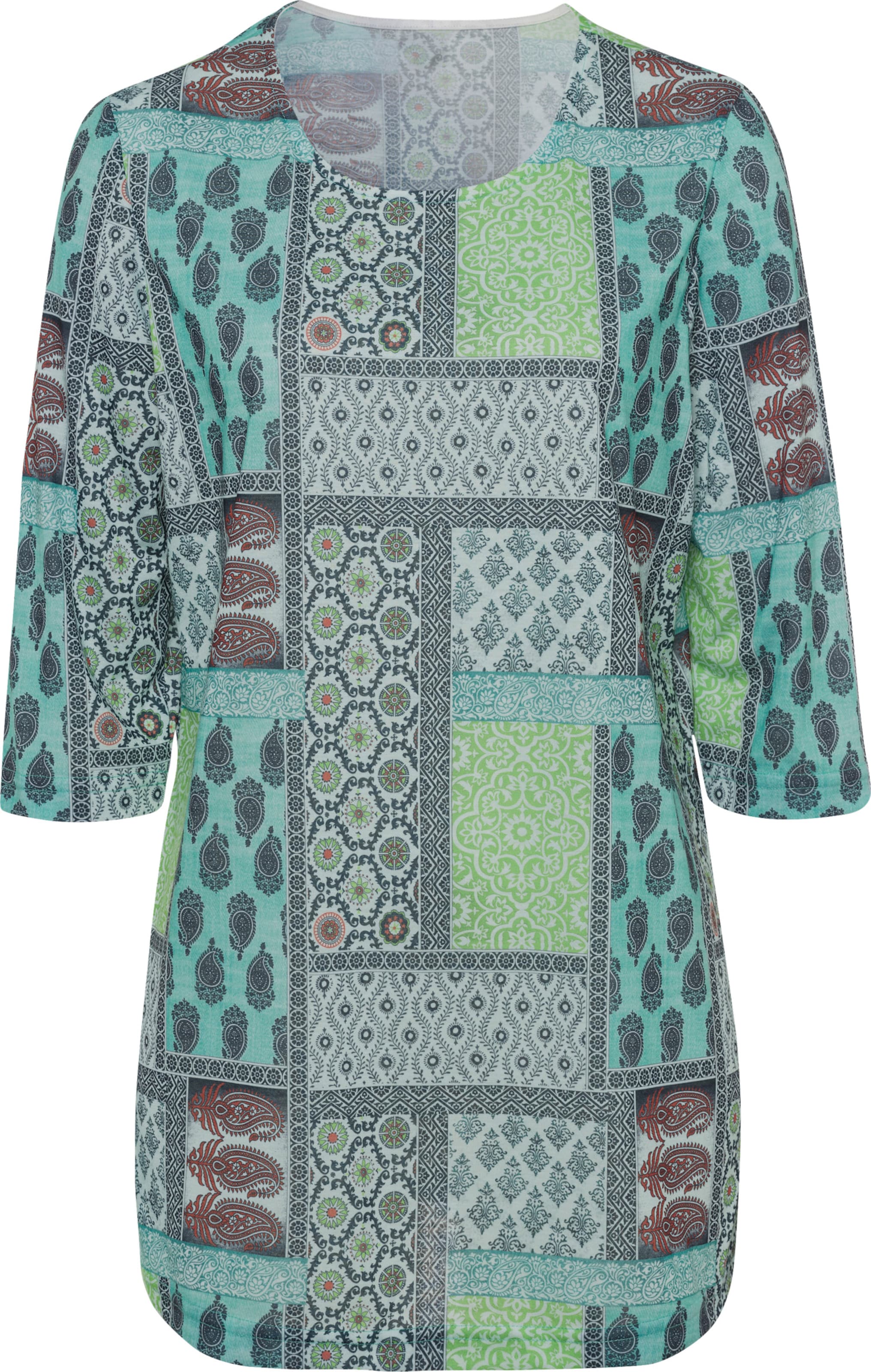 Classic Basics Shirt met print Lang shirt (1-delig)