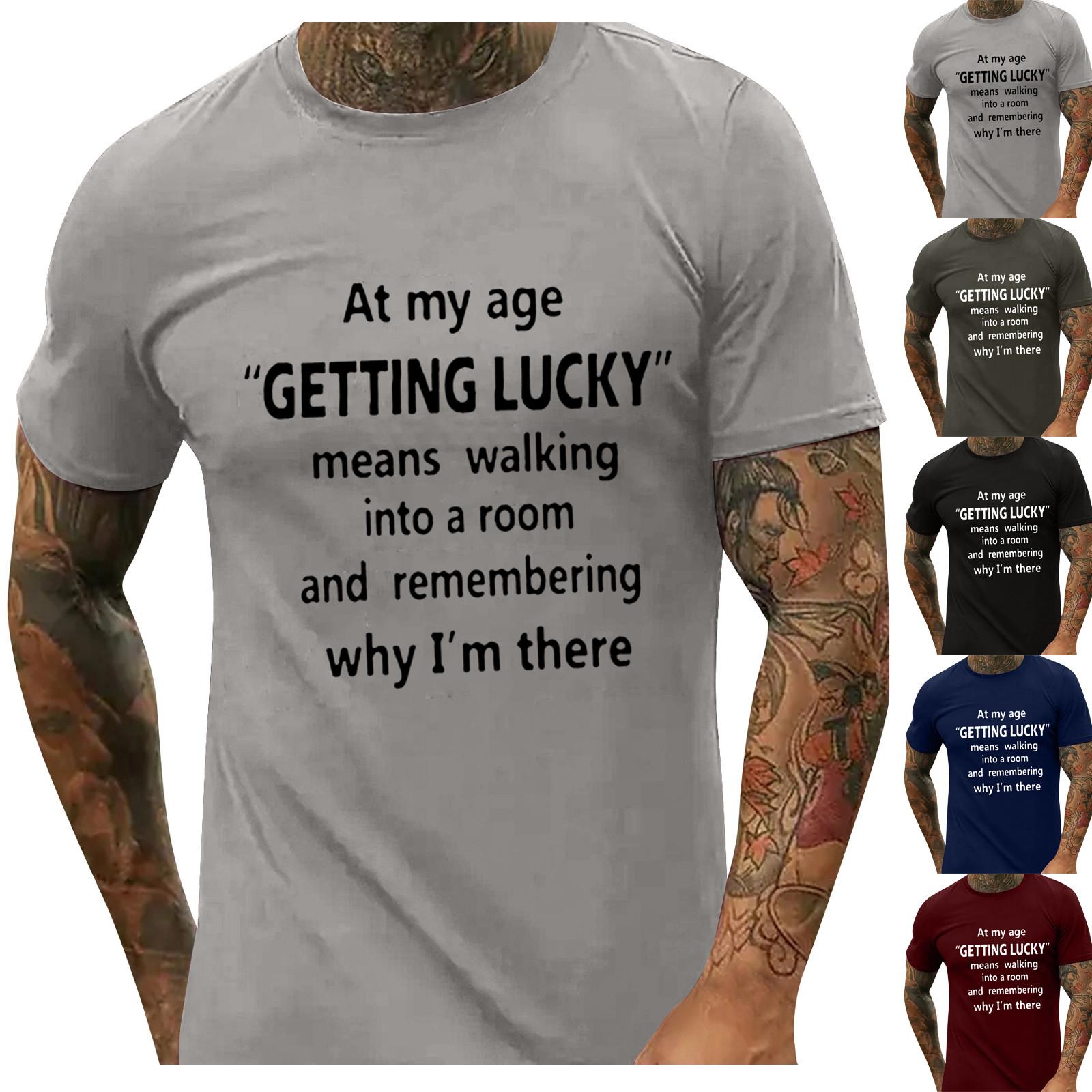 Wahaha123 Heren T-shirt T-shirts Grafische tekst Pool3D-printing Straat Casual Korte mouw Bedrukte kleding Basic XXXXL