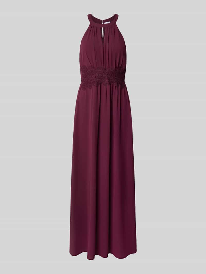 Vila Maxi-jurk VIMILINA HALTERNECK MAXI DRESS - NOOS
