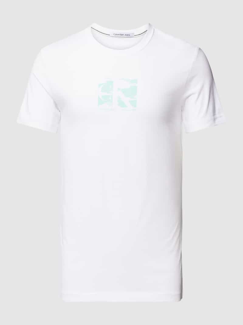 Calvin Klein T-shirt BRUSH STROKE GRAPHIC TEE