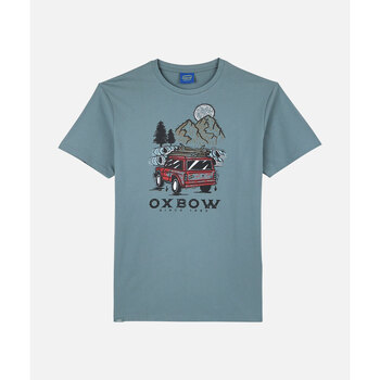 Oxbow T-shirt Korte Mouw  Grafisch T-shirt met korte mouwen TRECK