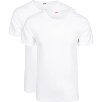Levi's T-shirt Levis T-shirt Ronde Hals Wit 2Pack