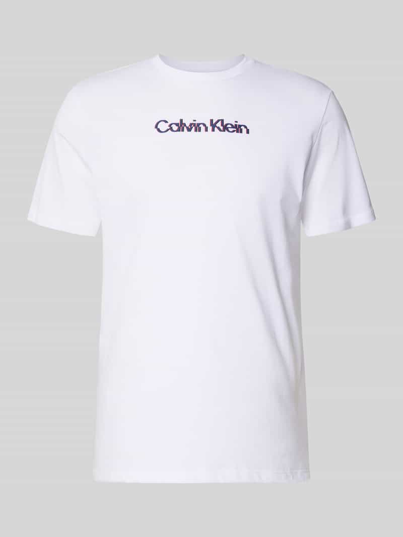 Calvin Klein T-shirt SS GLITCHED LOGO EU CLASSIC TEE
