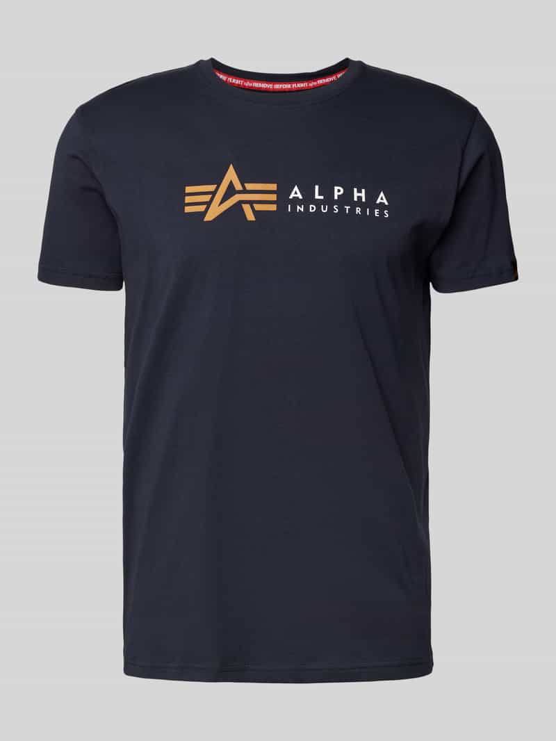 Alpha Industries Shirt met korte mouwen Alpha Label T