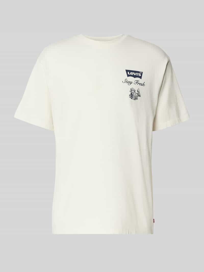 Levi's T-shirt SEVINTAGE met logo-patch op de borst