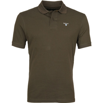 Barbour T-shirt  Basic Polo Legergroen