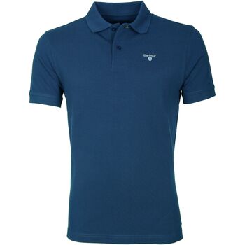 Barbour T-shirt  Poloshirt Deep Blue