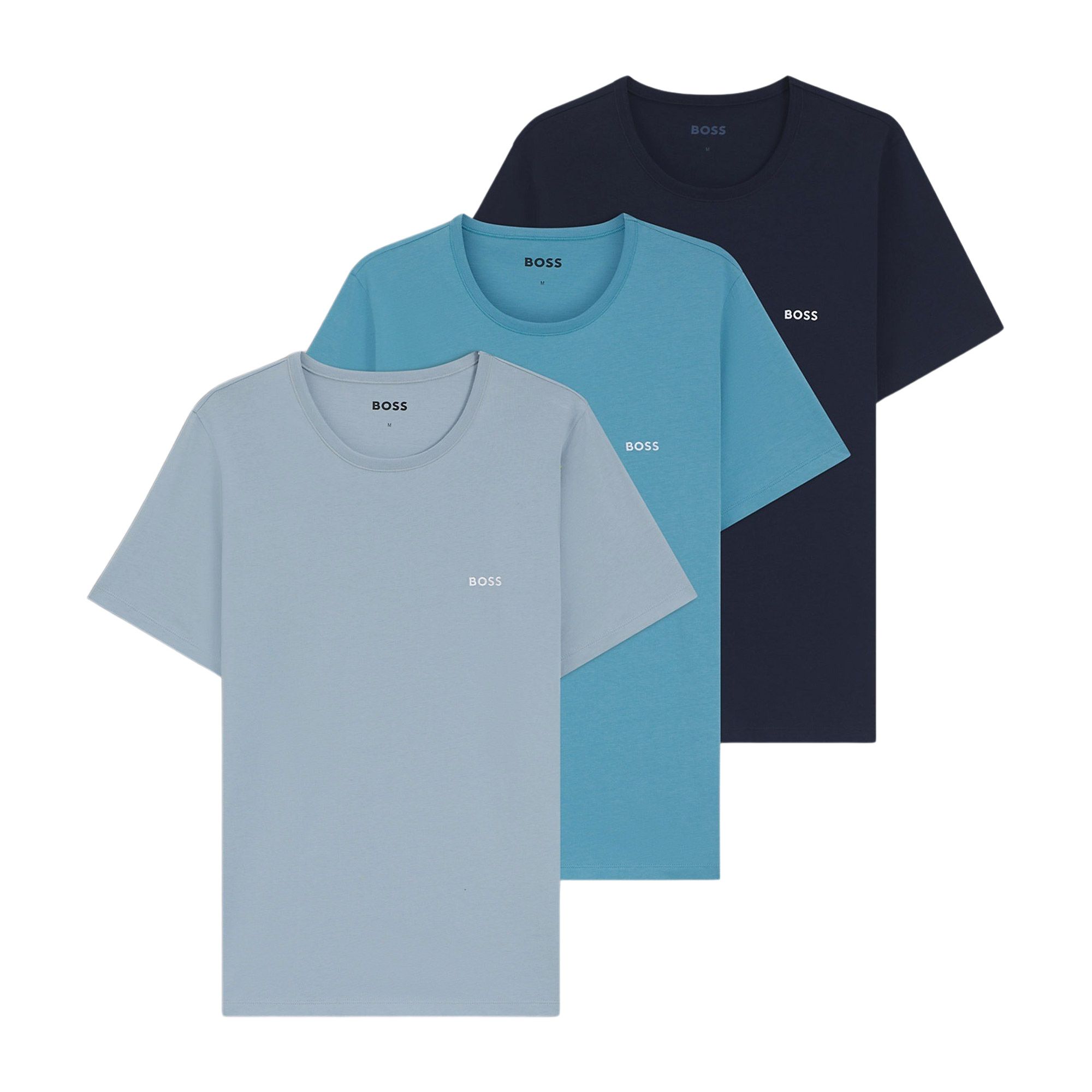 BOSS T-shirt TShirtRN 3P Classic (3-delig)