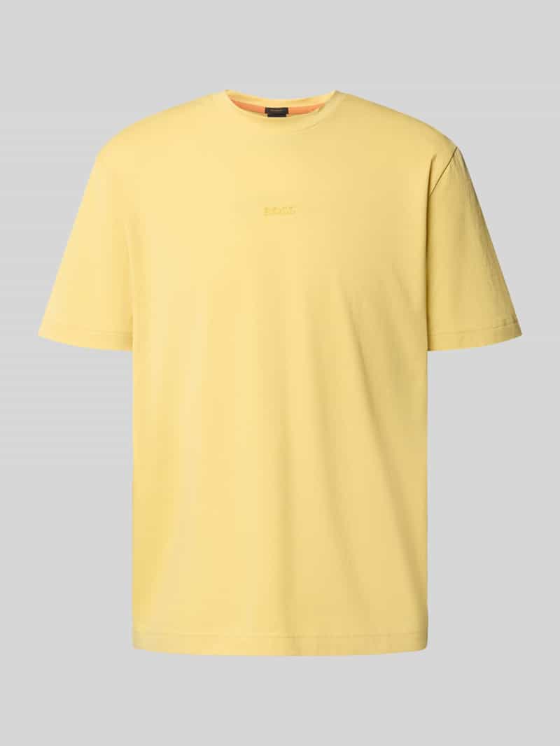 Boss Orange T-shirt TChup met een ronde hals