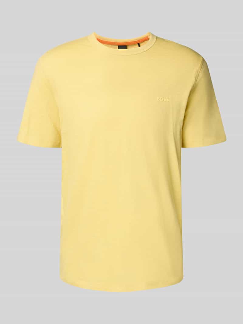 Boss Orange T-shirt Tegood met een ronde hals