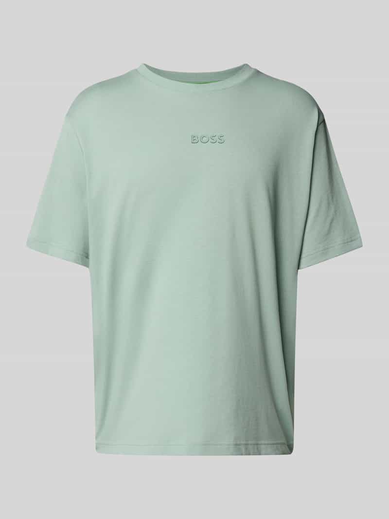 BOSS GREEN T-shirt Thee met een ronde hals