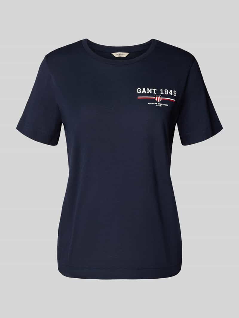 Gant T-shirt REG GRAPHIC SS T-SHIRT regular fit, print op de borst
