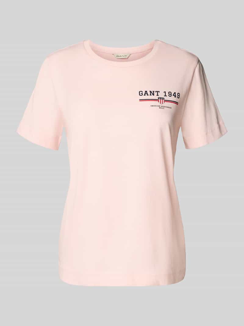Gant T-shirt REG GRAPHIC SS T-SHIRT regular fit, print op de borst
