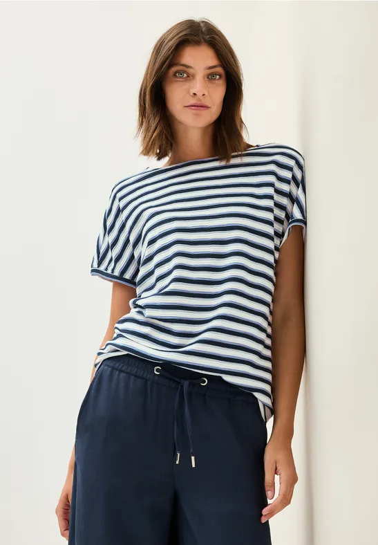Cecil T-shirt met streepmotief