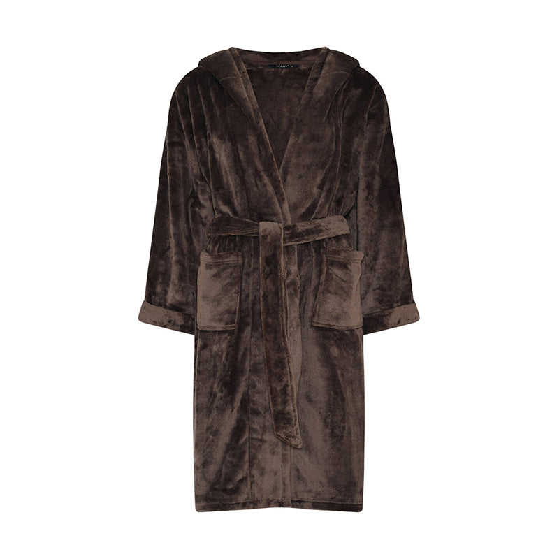 Decoy Long badjas, bruin