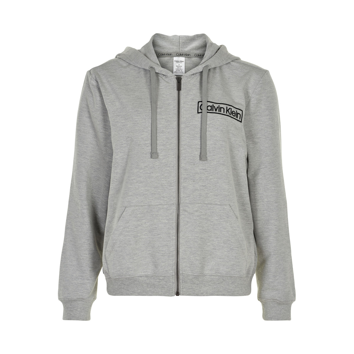 Calvin klein Lingeri Hoodie blouse, grijs