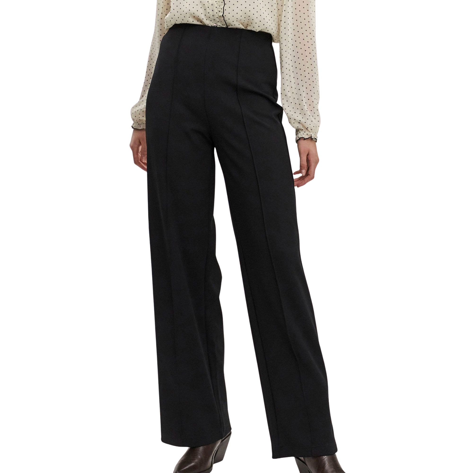 Vero Moda Comfortbroek VMBECKY HR WIDE PULL ON PANT