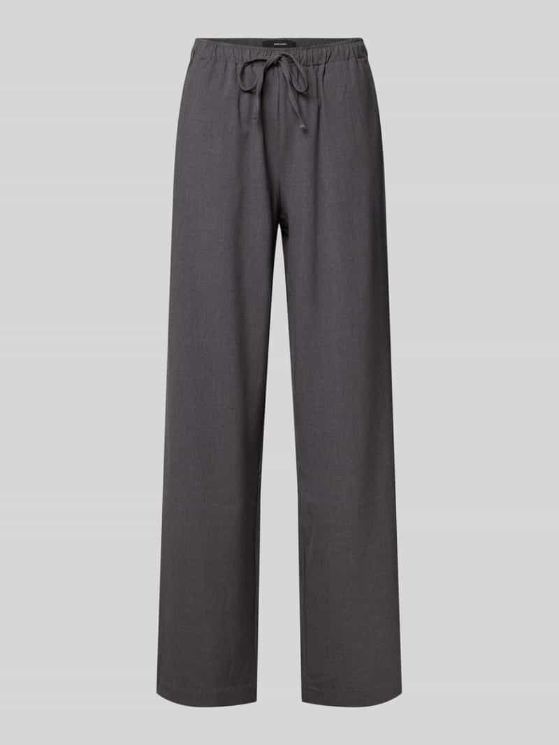 Vero Moda Comfortbroek VMMILLY LW WIDE STRING PANT NOOS