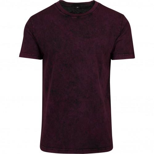 Build Your Brand heren zuur gewassen T-shirt XL zwart/wintertaling