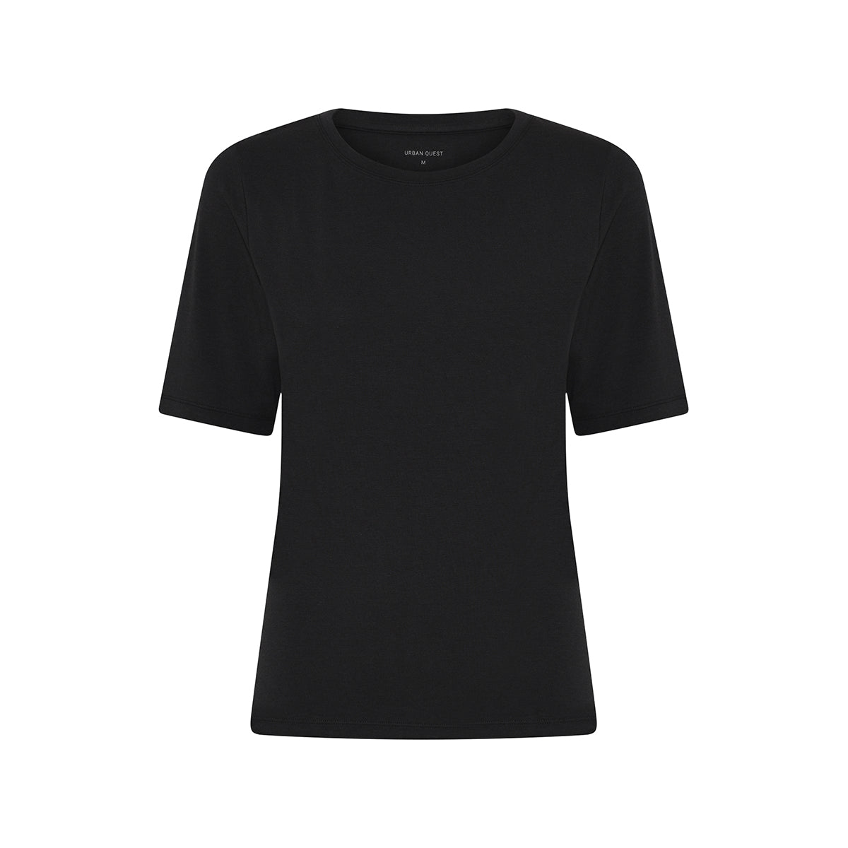 Urban Quest Bamboo Slim Fit t-shirt, zwart